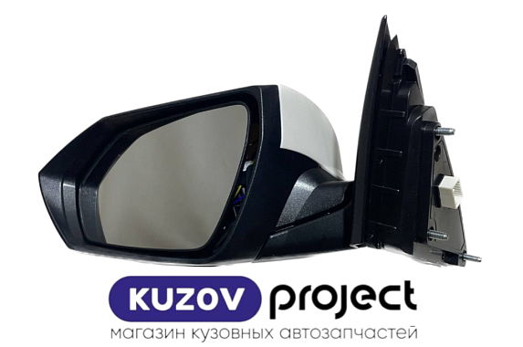 Зеркало левое (8к) обогрев/регулировка/повторитель/складывание Hyundai Elantra 2020-2022 (Китай)