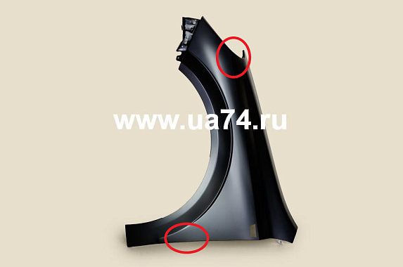 Крыло левое Opel Astra (H) 2004-2014 (Тайвань / Вмятины ) Дисконт 50%