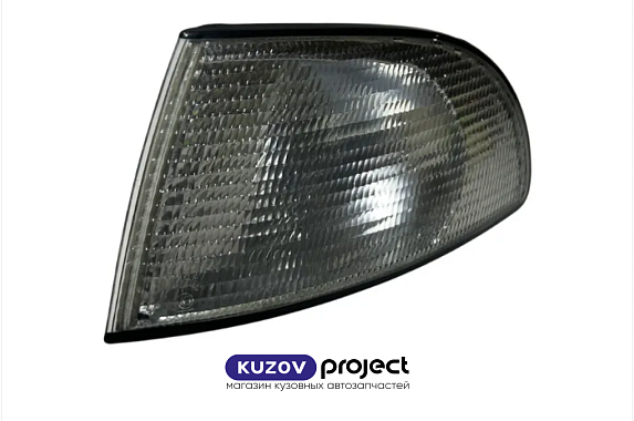 Указатель поворота левый (белый) Audi A4 1994-1998 (DEPO / Тайвань)