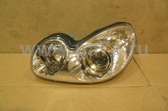 Фара левая под электрический корректор Hyundai Sonata 2001-2013 (DEPO / Тайвань)