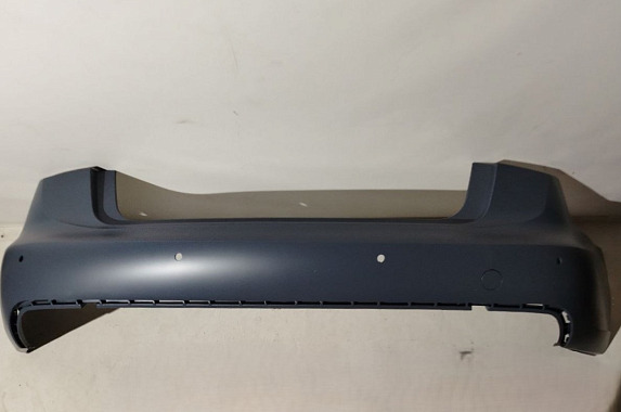 Бампер задний с отверстиями под парктроники Audi A6 2010-2014 (Китай)