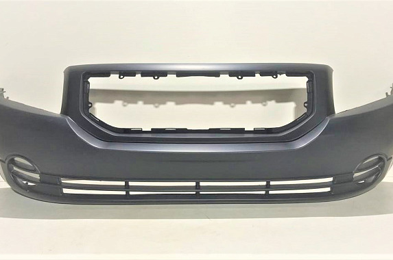 Бампер передний без птф Dodge Caliber 2007-2011 (TYG / Тайвань)