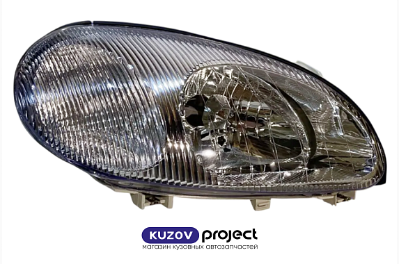 Фара правая под электрокорректор Chevrolet Lanos 2002-2009 (TYC / Тайвань)