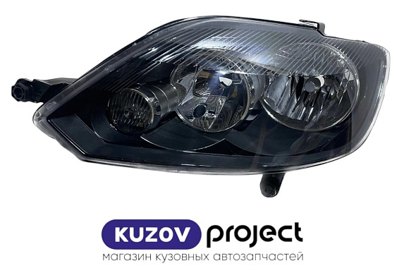 Фара левая с электрокорректором Volkswagen Golf Plus 09-14 (Тайвань / DEPO)